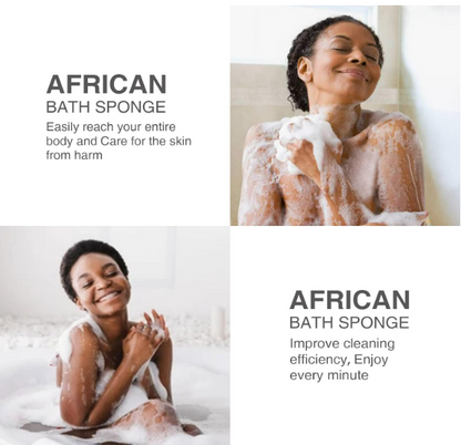 3 Pieces African Bath Sponge